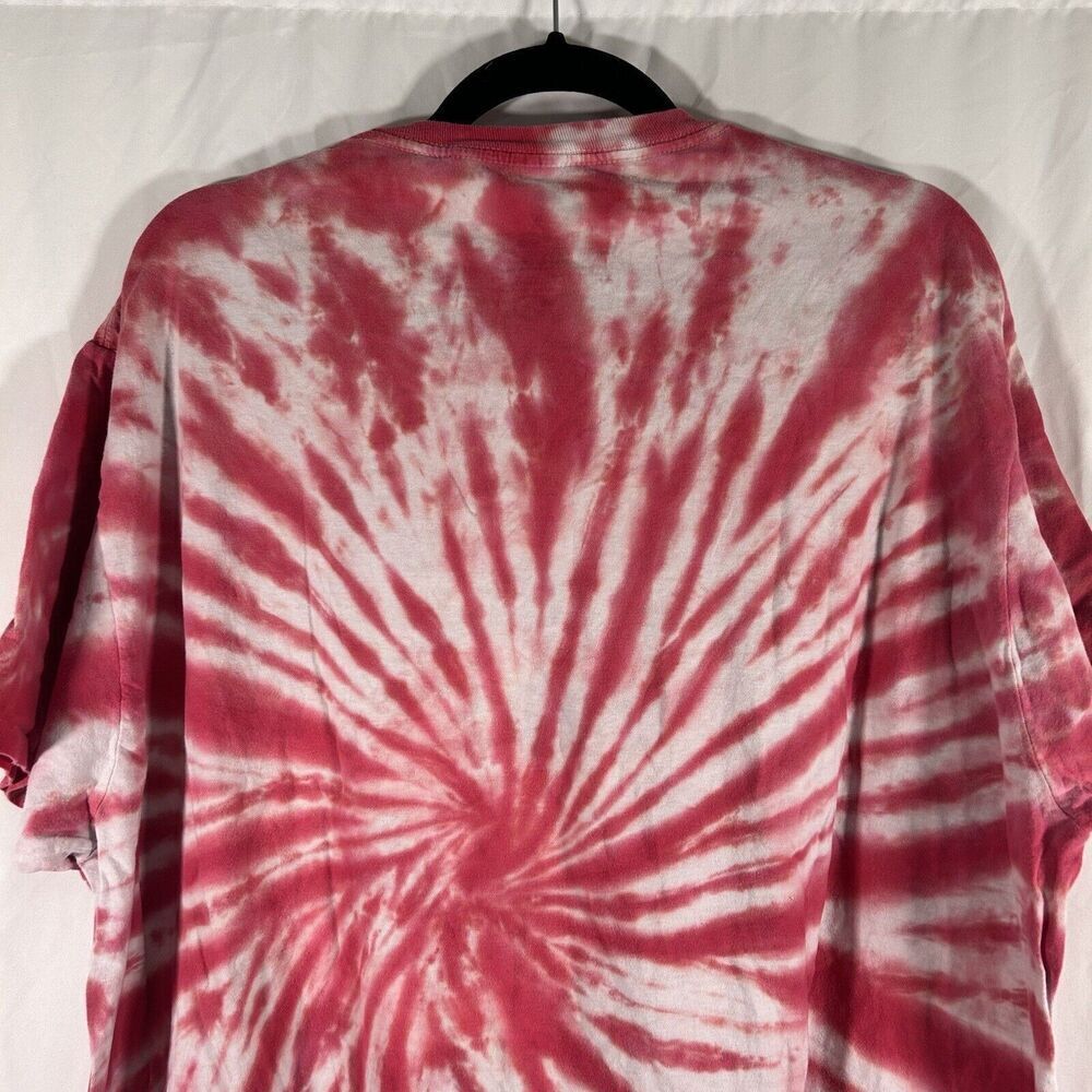 Bucees T Shirt Unisex XL Red Tie Dye Short Sleeve Crew Neck 100% Cotton - Picture 7 of 8